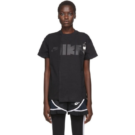 Nike x Sacai x Hybrid T-shirt - Black - obsidian