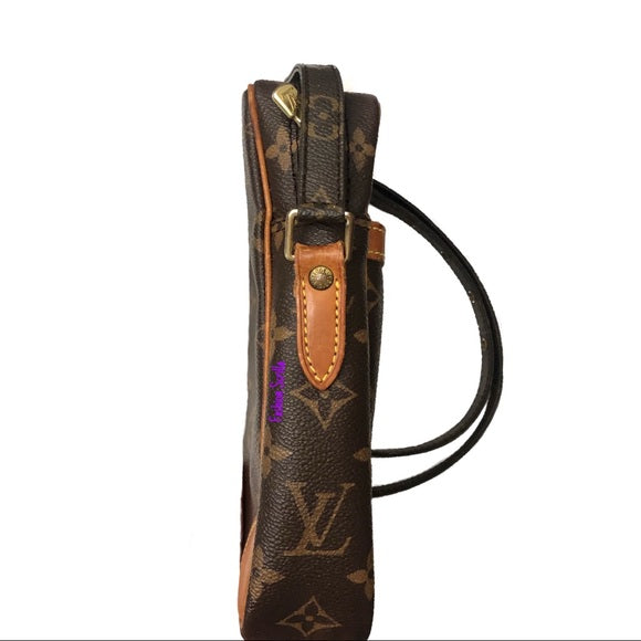 Vintage Louis Vuitton Monogram Danube MM Crossbody Shoulder Bag