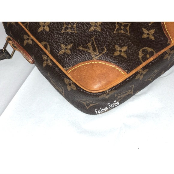 Vintage Louis Vuitton Monogram Danube MM Crossbody Shoulder Bag