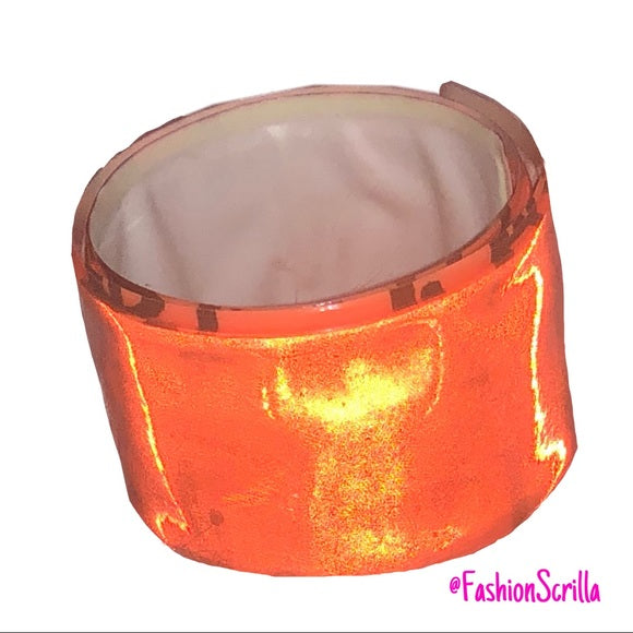 Dior By John Galliano Vintage Iridescent Hologram Trotter Monogram Logo Bracelet