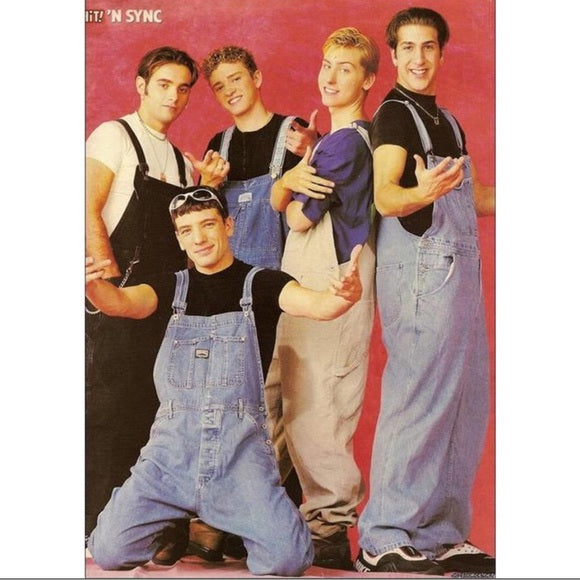 Vintage Tommy Hilfiger Embroidered Spelled Out Logo Patch Oversized Men’s Khaki Tan Denim Overall Jump Suit