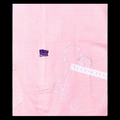 Vintage Christian Dior By John Galliano D’Trick Collection Pink Monogram Embroidered Logo Dress
