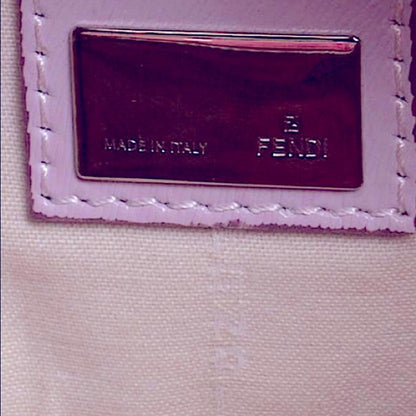 Vintage Fendi Limited Edition Pink Zucchino Sequin Mini Forever Bag