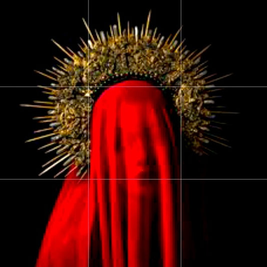 Inverted Cross Hand Made Custom Head Piece