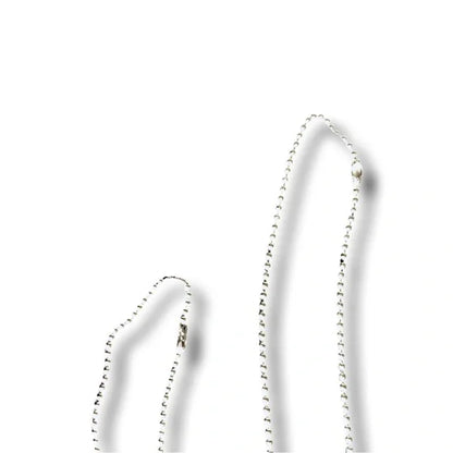 Dior Vintage John Galliano XL Silver Dog Tags Ball Chain Runway Archival Necklace